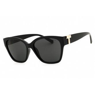 Tiffany & Co. Ladies Black Rectangular Sunglasses 0TF4254U