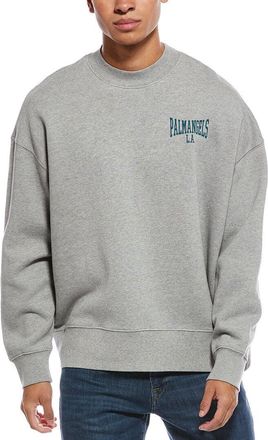 Palm Angels Back College Crewneck Sweatshirt