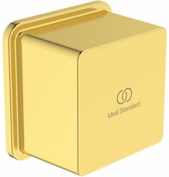 Ideal Codo De Conexi&oacute;n A Pared Ideal Rain Angular G 1 / 2z Dorado Cepillado Ideal Standard