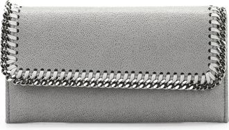 Stella McCartney Falabella Continental Wallet- Grey