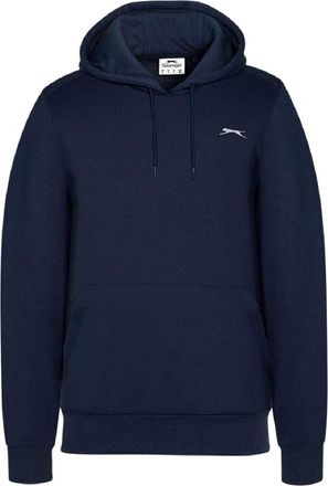 Slazenger Heren fleece hoodie (Marine)