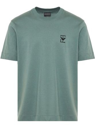 Green Giorgio Armani Casual T-Shirts: Shop up to −81
