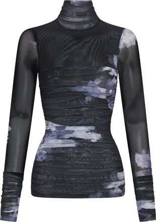 Nicholas Harmony floral top - Black