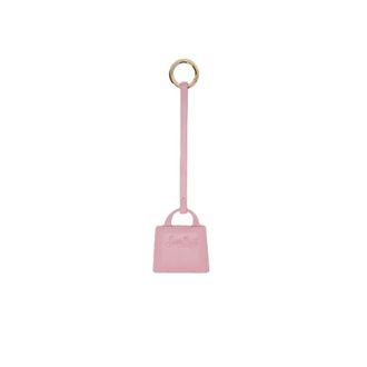 MC2 Saint Barth Bag Accessories, female, Pink, Size: ONE SIZE Leather Bag Pendant