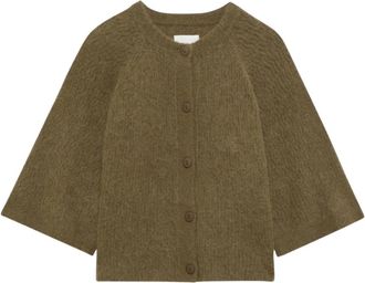 Alchemist Mimosa Cardigan - Dames - Vesten - Groen - M - Wol - Truien & Vesten