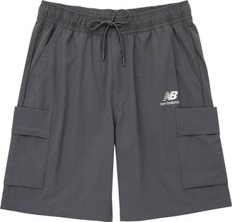 New Balance NBX Holiday Woven Pocket Shorts Asia Sizing Grey AMS32370-CTR