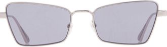 Calvin Klein Blue Cat Eye Ladies Sunglasses CK24110S 014 53