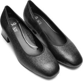 Ara Gypsum Block Heel Pump in Black at Nordstrom Rack, Size 6.5