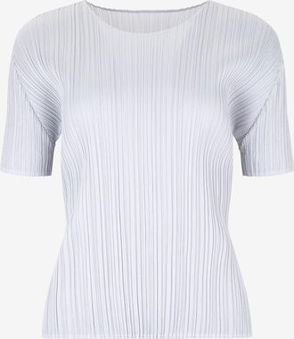Issey Miyake Kurz&auml;rmliges Plissee-Top