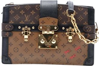 Louis Vuitton Pre-owned Gestructurede Handtas - Dames - Vintage Schoudertas - Bruin - ONE Size - Vintage