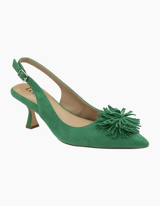 Lotus Womens Caterina Womens Court Shoes - Green - Size: 5