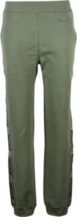 Moschino Tuta Trainingsbroeken - Dames - Sweatpants - Groen - M - Katoen - Broeken
