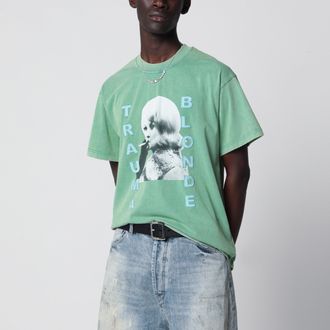 Dagger Faded green Trauma Blonde T-shirt