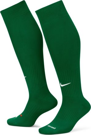 Nike Unisex Classic 2 Cushioned Over-the-Calf Socks in Green | SX5728-302
