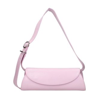 Jil Sander Borsa a Spalla in Pelle Morbida - - Bags - Donna - Rosa - ONE SIZE