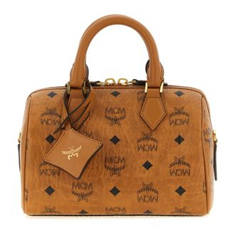MCM Mcm, Dames, Tassen, Bruin, Maat: ONE Size Leer