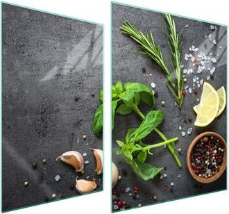 OEM Placa Protectora De Vidrio Para Estufa 70x52 Pizarra