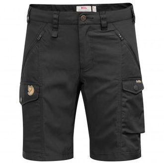 Fjällräven Nikka Shorts Curved Shorts für Damen | schwarz