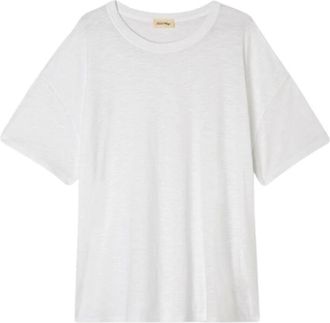 American Vintage Jacksonville T-shirt - Dames - T-shirts - Wit - M - Katoen - Tops