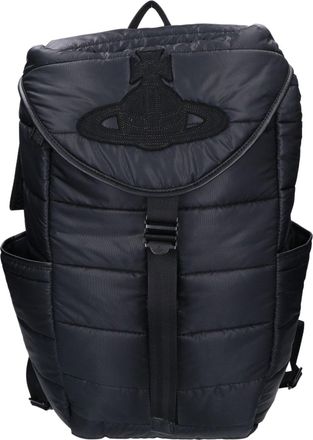 Vivienne Westwood Black Nylon Backpack (Pre-Owned)