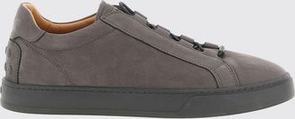 Tod's Sneakers slip-on in pelle scamosciata con gommini sul tallone