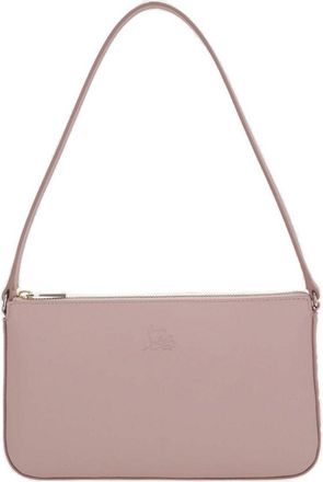 Christian Louboutin Logo Debossed Zip-up Shoulder Bag