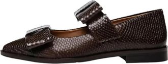 Copenhagen Shoes Just A Vibe Cs 8961 Ballerina - Dames - Ballerinas - Bruin - 40 EU - Leer - Schoenen