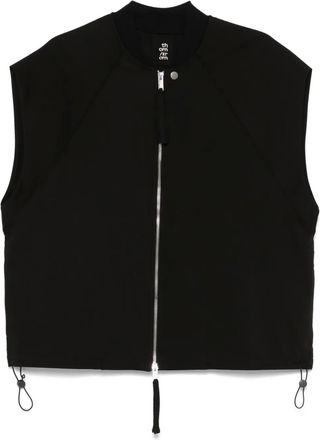 Thom Krom Gilet con zip - Nero