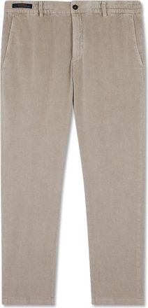 Paul & Shark Zachte Cool Touch Velvet Chino Broek - Heren - Chinos - Beige - XL - Katoen - Broeken
