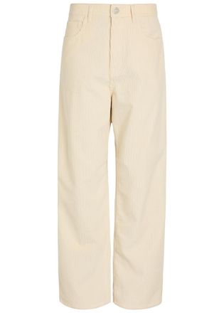 R&oacute;he Bruun Corduroy Jeans - Off White - 34 (UK6 / XS)