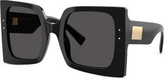 Dolce & Gabbana Dg 4490 50187 Zonnebrillen - Dames - Zonnebrillen - Zwart - 53 MM - Accessoires