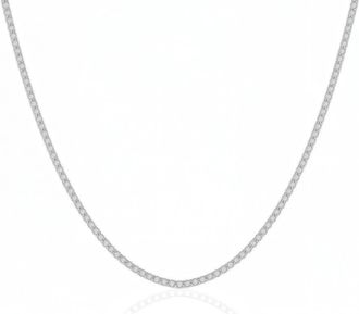 Grown Brilliance Miracle plate Tennis neckalce (full coverage)