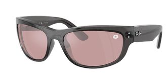 Ray-Ban RB2289 Mega Balorama Polarized 14543E Mens Sunglasses Clear Size 63