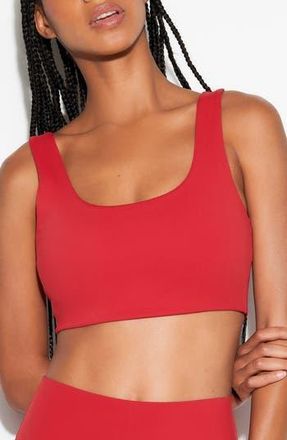 Spiritual Gangster Delmar Longline Bralette in Red Heart at Nordstrom Rack, Size X-Small