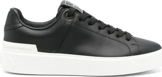 Balmain B-Court Sneakers - Womens - Leather