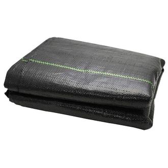No Brand No Brand - Malla Antihierbas Negra 1,5 X 100 M, 105 Gr/m2, Malla Geotextil Permeable Al Agua Transpirable. Protecci&oacute;n Contra Malas Hierbas