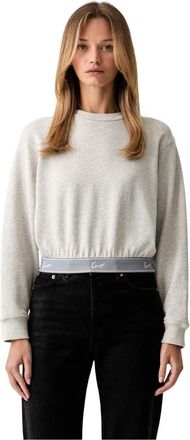 Kenzo Round-neck Truien - Dames - Ronde hals truien - Grijs - M - Truien & Vesten