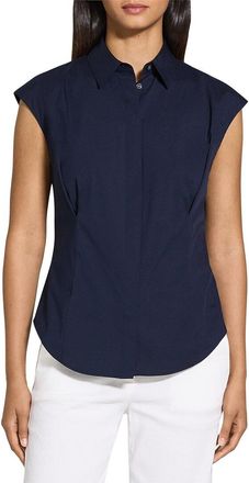 Theory Cap Sleeve Top