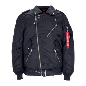 Alpha Industries Hombre, Chaquetas, Negro, Talla: S