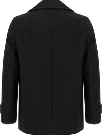 Comme Des Gar&ccedil;ons Mens Black Polyester Coat Clothing