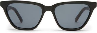 Le Specs Steadfast 51mm Gradient D-Frame Sunglasses in Black at Nordstrom
