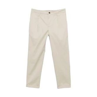 Nine In The Morning Chinos, male, Beige, Size: XL Ethan Belt Slim