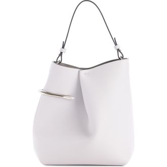 Givenchy Mini Pinch Me Leather Tote in 057-Cloud Grey at Nordstrom