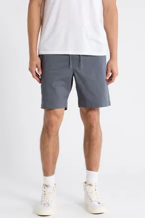 Volcom Road Trip Stretch Cotton Shorts in Dark Slate at Nordstrom Rack, Size Xx-Large