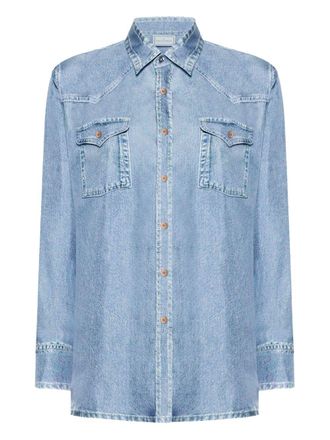 Pierre-Louis Mascia Pierre Louis Mascia Womens Silk Shirt