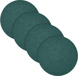 Fortessa Set Of 4 Loft Round Felt Placemats