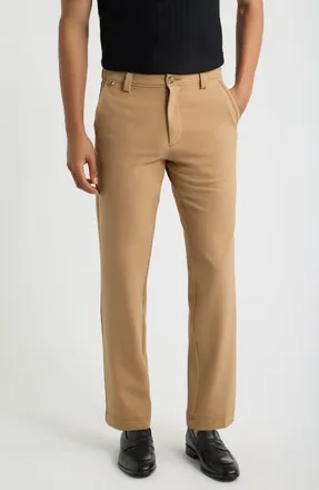 BOSS H-Kent Performance Trousers in Tan at Nordstrom, Size 35 X 32