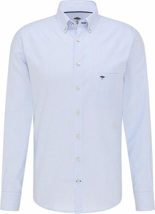Fynch-Hatton Soft Oxford Shirt - Heren - Overhemden - Blauw - Maat: 2XL Katoen