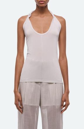 Helmut Lang Twist Dancer Top in Grey at Nordstrom, Size X-Small