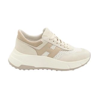 Hogan Zapatillas H669 con H en relieve - Shoes - Mujer - Beige - 37 1/2 EU